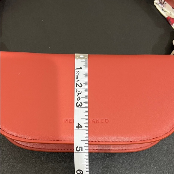 Melie Bianco | “Inez” ~ Red Shoulder Bag w/ Crossbody & Western Motif Scarf - Picture 15 of 17